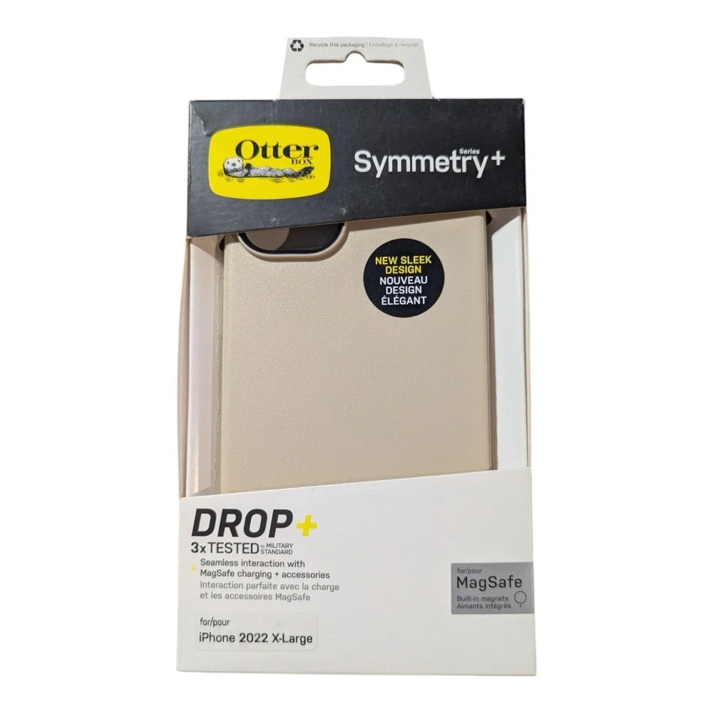 H3. Otterbox Symmetry+ Magsafe Case For Apple iPhone 2022 X-Large/14 Plus‎ Tan
